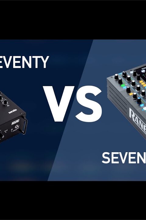 RANE – Comparatif SEVENTY vs SEVENTY TWO mk2 avec DJ FLY ! (vidéo la Boite Noire du Musicien)