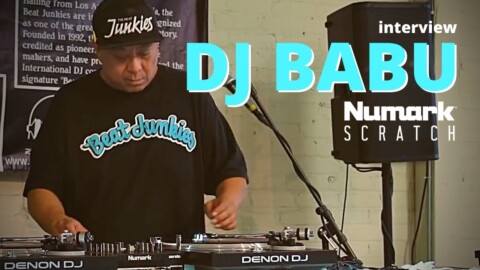 NUMARK SCRATCH et DJ BABU / BEAT JUNKIES (vidéo la Boite Noire)