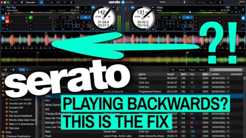 Serato Playing Backwards?! Fix For Reverse Decks In Serato DJ Pro & Lite