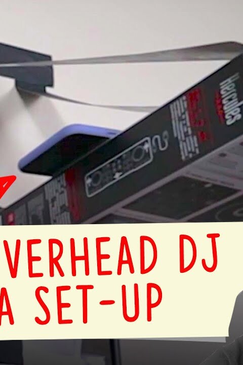 How To Build An Easy Overhead Camera Setup For Your Next DJ Livestream