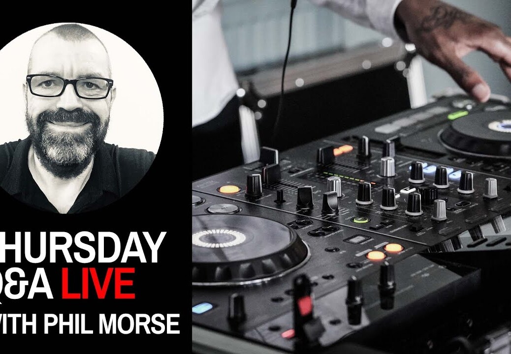 Music libraries, quick mixing, learning to DJ online [Live DJing Q&A with Phil Morse]