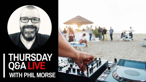 Mixing techno, PA systems, acapella mashups [Live DJing Q&A with Phil Morse]