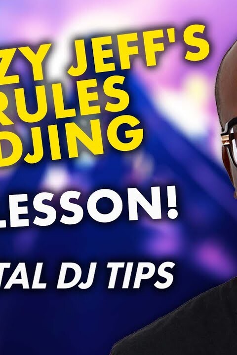 DJ Jazzy Jeff’s 12 Rules Of DJing – LIVE LESSON!