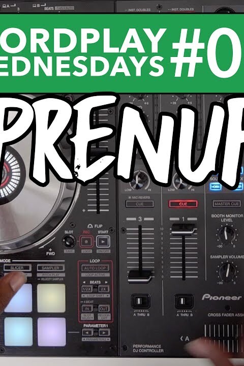 #WordplayWednesdays – 08 – ‘PRENUP’ – DJ Mixing Tips on Pioneer DDJ SX3