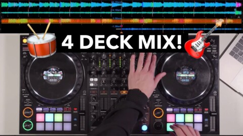 4 Deck DJ Mix! Pioneer DDJ-1000 #SundayDJSkills