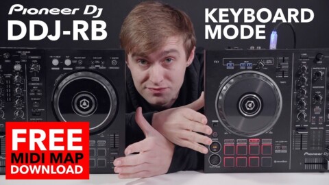 Keyboard Mode on Pioneer DDJ RB (Free Midi Map D/L)