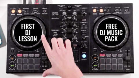 Beginner DJ Lesson – How To DJ On The DDJ-400 – Perform Your First Mix With Our FREE DJ Music Pack