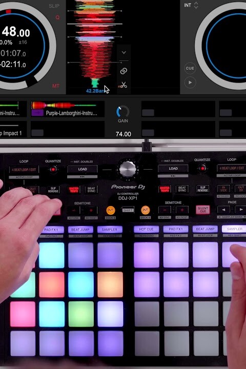 Pioneer DDJ XP1 Performance – Live Trap Remix Using Skrillex Samples – #SundayDJSkills