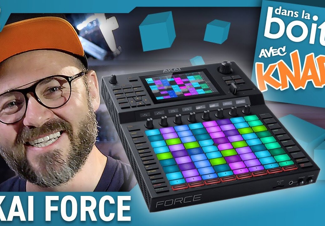 Le sampleur AKAI FORCE – DANS LA BOITE avec KNARF (vidéo de la Boite Noire)