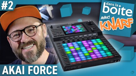 Le sampleur AKAI FORCE – DANS LA BOITE avec KNARF (vidéo de la Boite Noire)