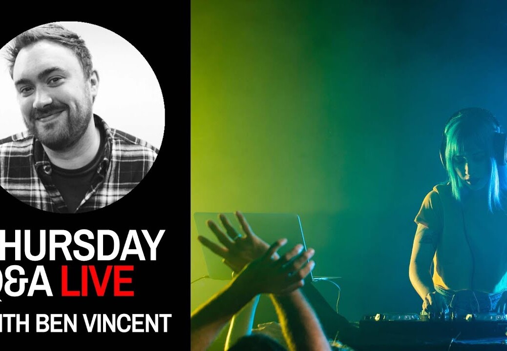 Dancefloor fillers, PA systems, DJ controllers [Thursday DJing Q&A Live with Ben Vincent]