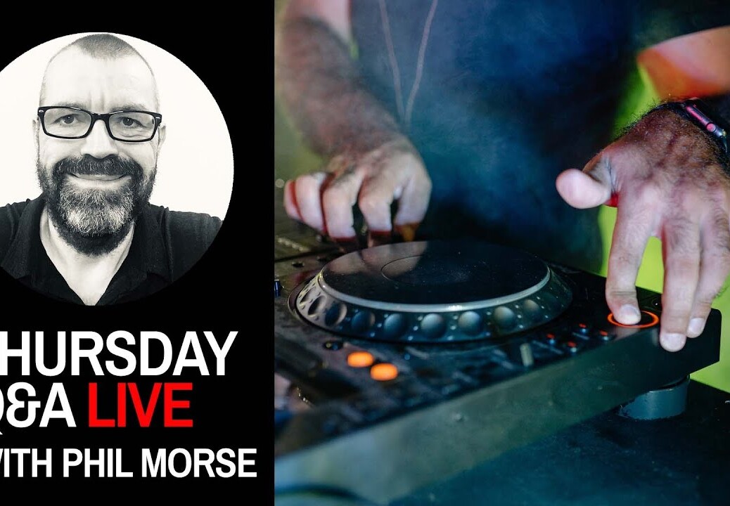 DJ microphones, subwoofers, volume control [Thursday DJing Q&A Live with Phil Morse]