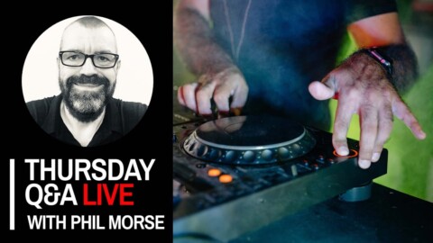 DJ microphones, subwoofers, volume control [Thursday DJing Q&A Live with Phil Morse]