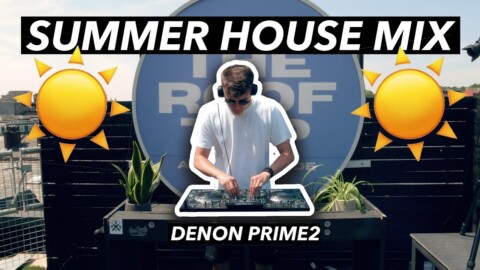 Summer House Mix 2021 ☀️ Best Of Ibiza , Piano, Tech House. Rooftop DJ Set