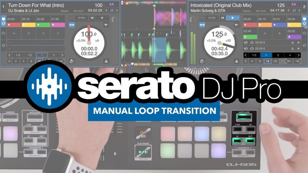 How To Mix Between Different Genres (Manual Loop Method) Serato DJ