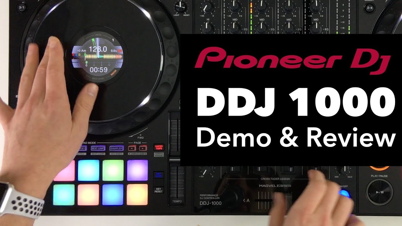Pioneer DDJ 1000 Rekordbox Controller Demo & Review Virtual