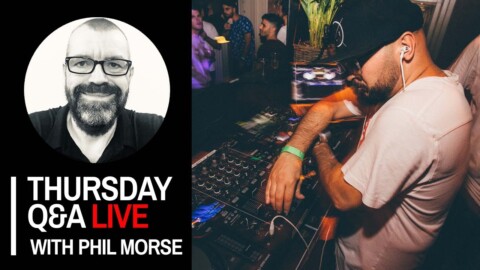 DJ speakers, transition tips, music collections [Thursday DJing Q&A Live with Phil Morse]