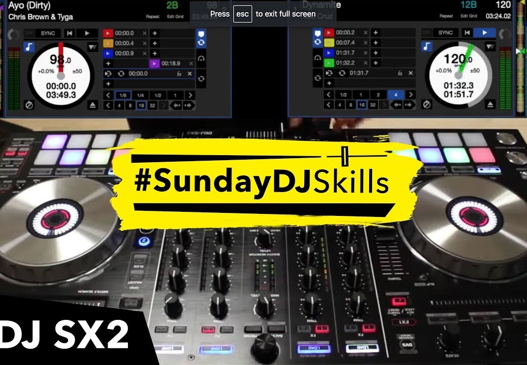 Pioneer DDJ SX2 Wordplay DJ Mix – #SundayDJSkills