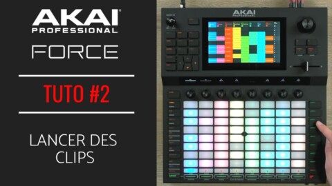 AKAI FORCE – tuto 2 : lancer des clips audio (vidéo de La Boite Noire)