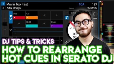 Easily Rearrange Your Hot Cues In Serato DJ – DJ Tips & Tricks