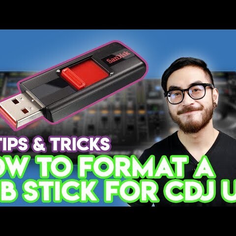 How To Format a USB Drive For CDJ Use – DJ Tips & Tricks – Works On Windows PCs and Macs (FAT32)