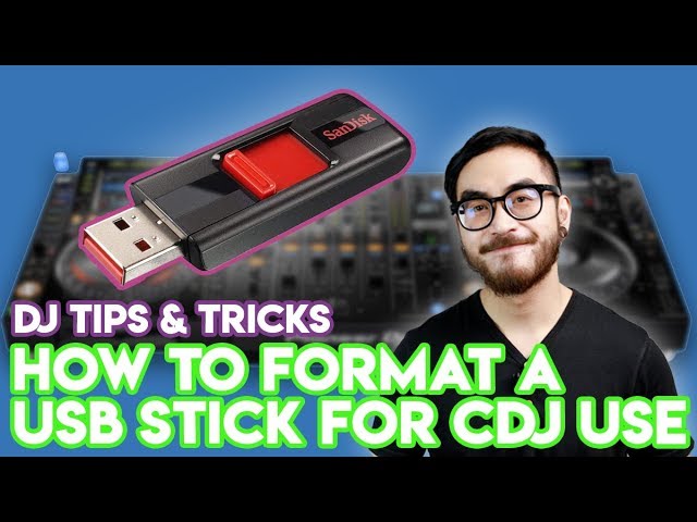 How To Format a USB Drive For CDJ Use – DJ Tips & Tricks – Works On Windows PCs and Macs (FAT32)