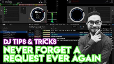 Never Forget A Request Ever Again! – Wedding DJ Tips & Tricks