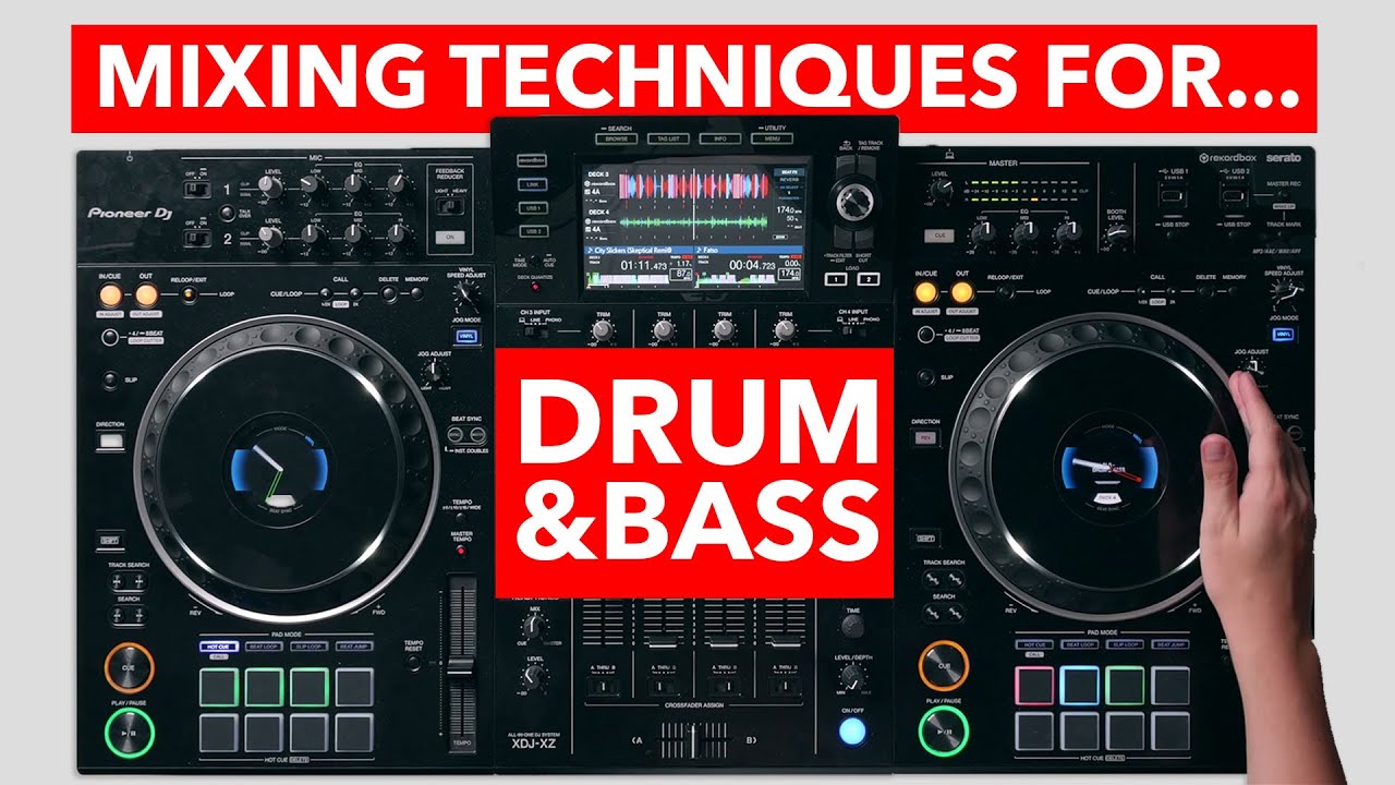 Mixing Techniques for DnB Drum & Bass DJ Performance Virtual