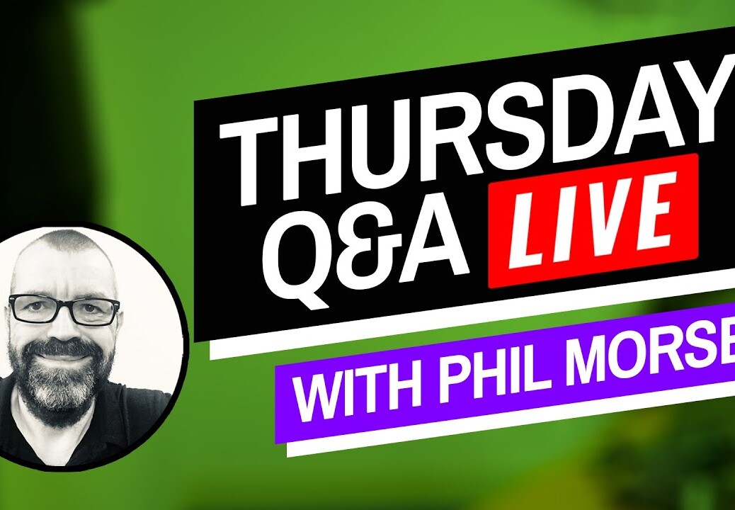 Thursday Q&A Live – With Phil Morse