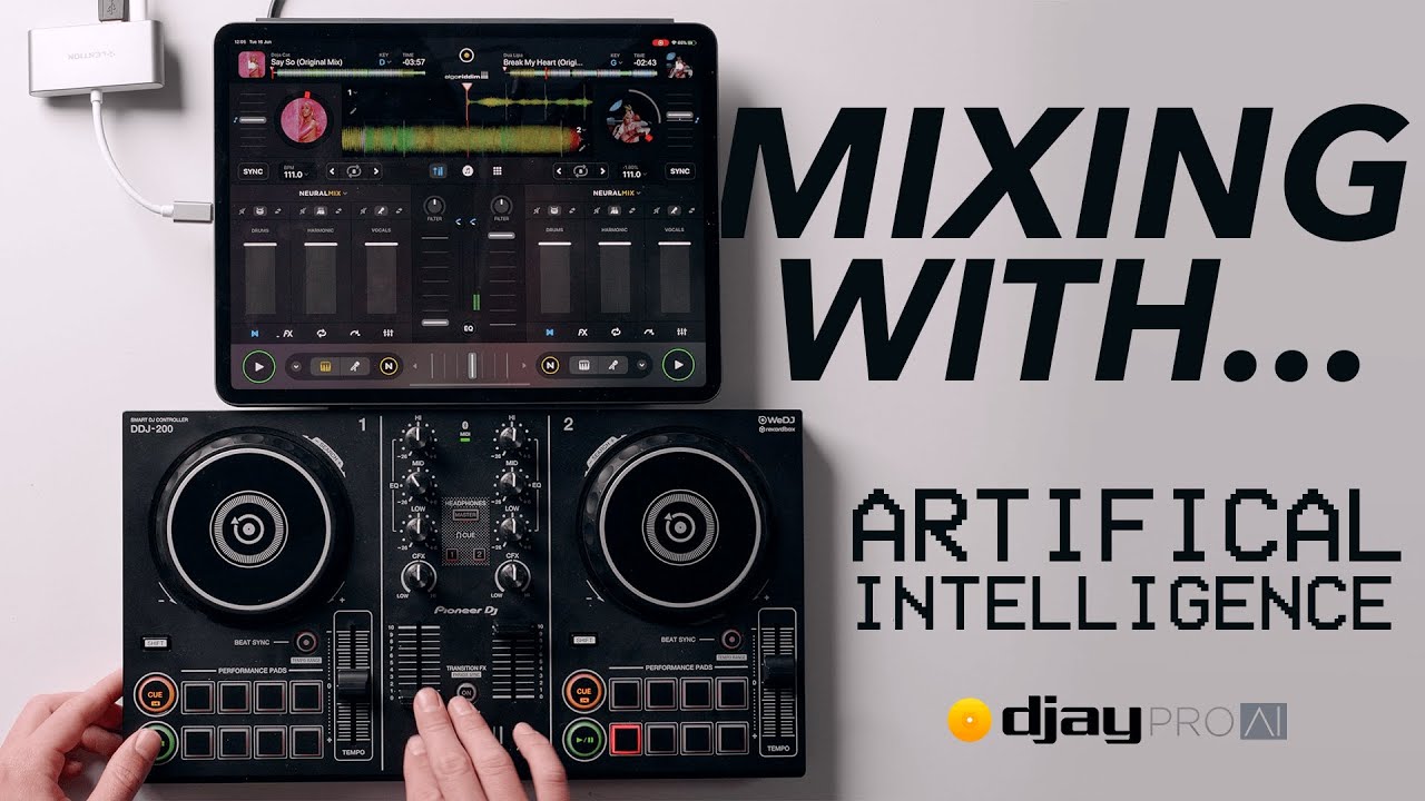 DJ Mix with Artificial Intelligence?! Create Acapellas