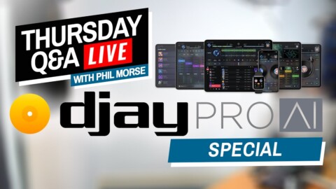 djay Pro AI – New Vocal/Music/Drums Isolation – Live Q&A With Algoriddim’s CEO