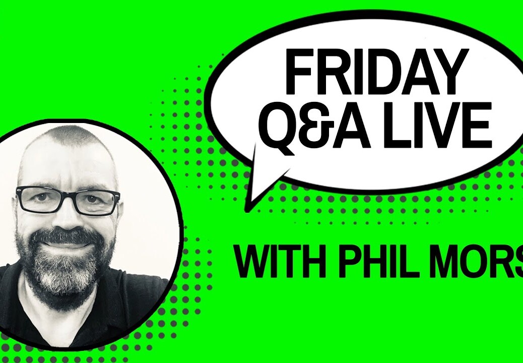 Friday Q&A with Phil Morse – DJ livestreams, making music, tech…