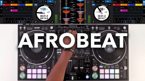 Afrobeat DJ Mix on Pioneer DDJ-1000SRT – Afro B, J Hus, Mr Eazi, ZieZie & more