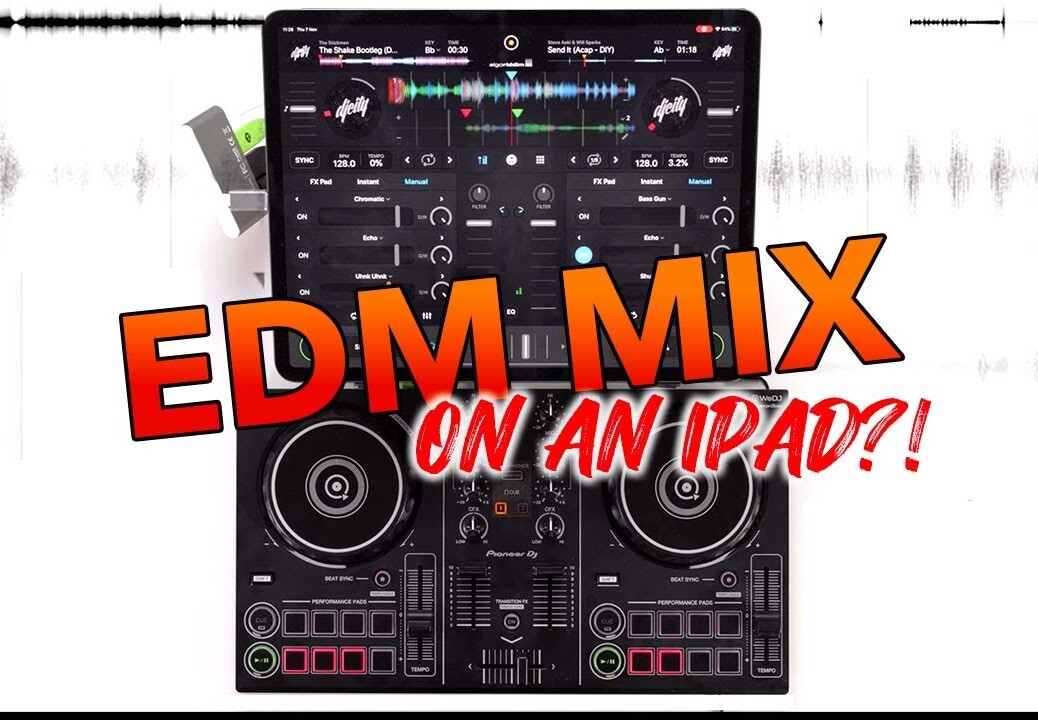 Pioneer DDJ 200 & iPad EDM Mix!