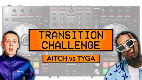 Transition Challenge – Aitch vs Tyga Taste – 3 DJs mix the same 2 songs