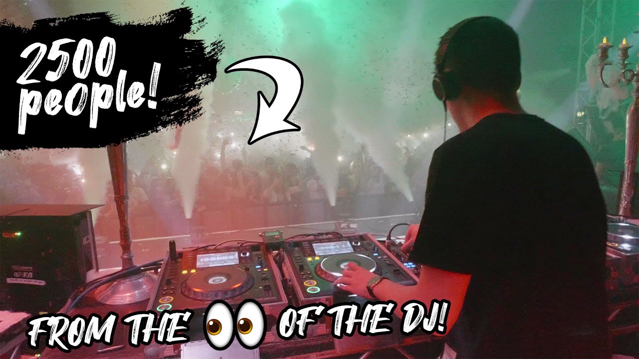 House DJ SET in front of 2500 people! Virtual Clubbing Life