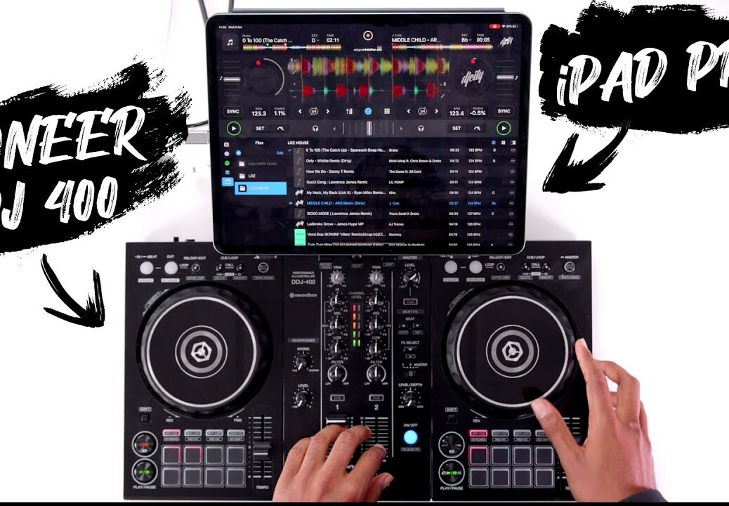 iPad DJ Mix – Pioneer DDJ 400 & Algoriddim DJay
