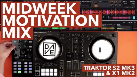 Dubstep mix with the Traktor S2 MK3 & X1 MK2 – Midweek Motivation Mix