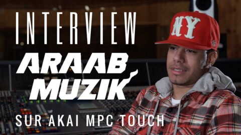 AraabMUSIK en interview pour AKAI sur MPC TOUCH et son EXPANSION PACK (vidéo de La Boite Noire)