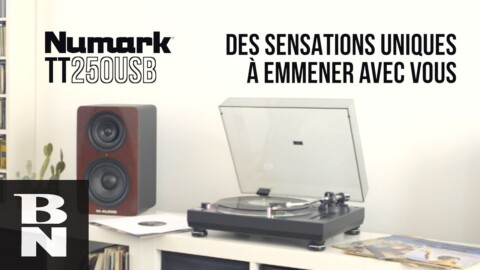 NUMARK TT250USB : La platine vinyle USB pour tous (vidéo de La Boite Noire)