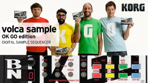 KORG Volca SAMPLE édition OK GO : utilisez les samples de l’album Hungry Ghosts (La Boite Noire)