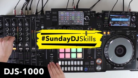 Pioneer DJS 1000 Performance Mix – Experimenting With Techno House Kit