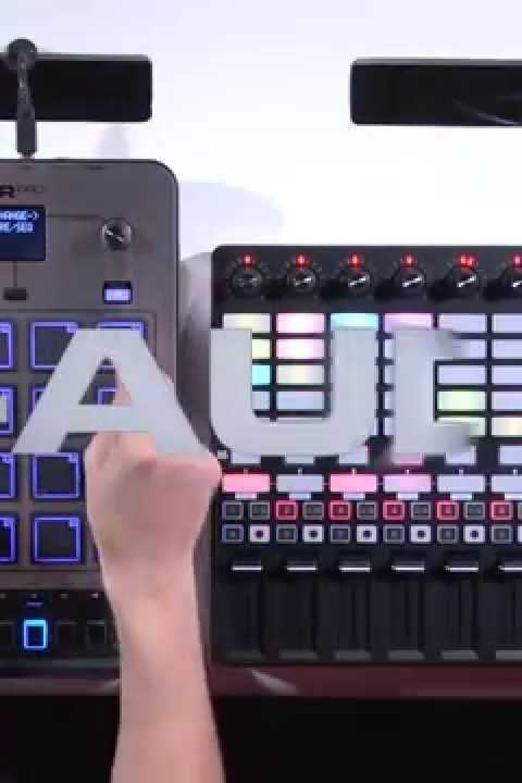 Le Trigger Finger Pro de M-AUDIO et l’APC40MKII AKAI avec Amanda Eaven (La Boite Noire)