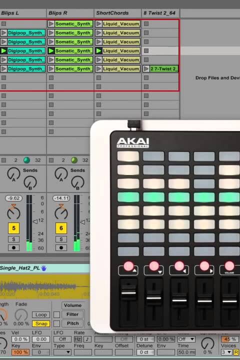 AKAI APC MINI : Contrôleur Ableton Live Lite (La Boite Noire)