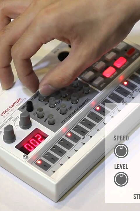 KORG VOLCA SAMPLE : créez une séquence complète avec un seul échantillon ! ( La Boite noire )