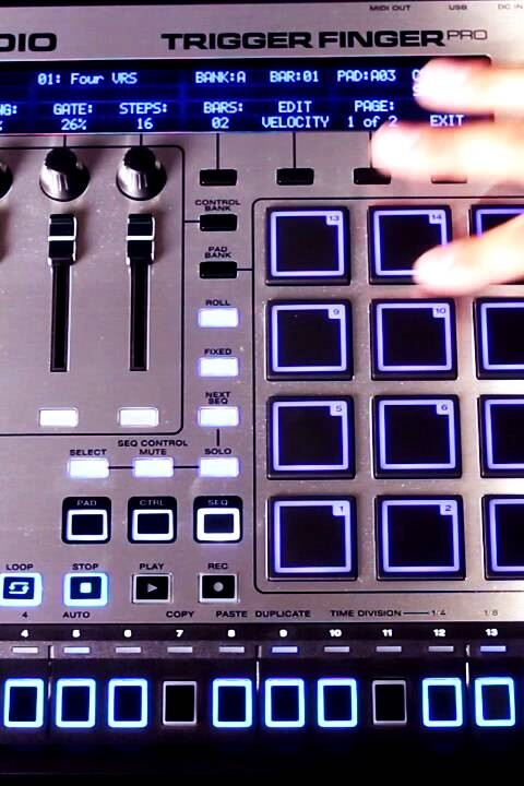 M-AUDIO Trigger Finger Pro : Tuto partie 2 par DJ EANOV (La Boite Noire)