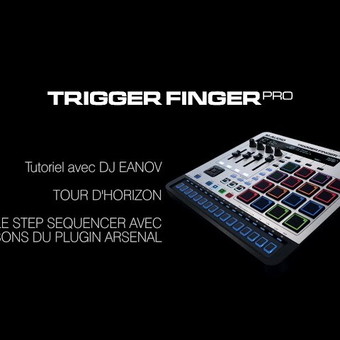 M-AUDIO Trigger Finger Pro : Tuto partie 1 par DJ EANOV (La Boite Noire)