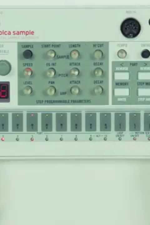 KORG VOLCA SAMPLE : séquenceur d’échantillons numériques ( La Boite Noire )