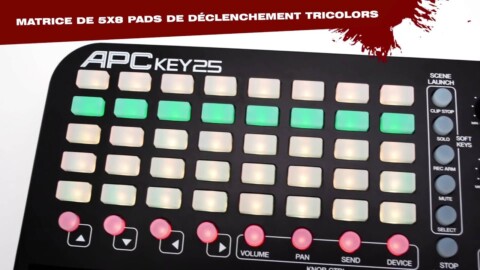 AKAI APC mini et APC key 25 : Contrôleurs ABLETON LIVE (La Boite Noire)