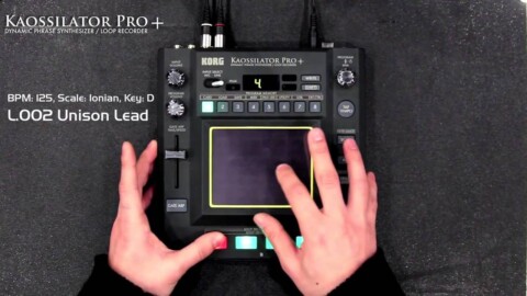 KORG KAOSSILATOR PRO+ : une démo POP DANCE (La Boite Noire)